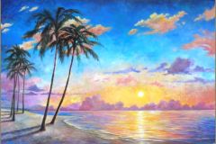 kendra-burton-art-Tropical-sunset-lg